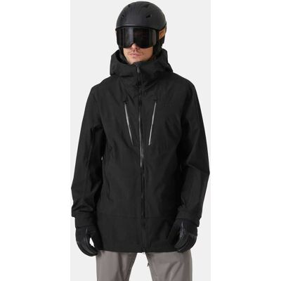 Helly Hansen Herr Alpha Lång Skaljacka Svart L Black SvartL Helly Hansen Herr Alpha Lång Skaljacka Svart L Black SvartL