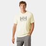 Helly Hansen Herr Skog T-shirt I Återvunnen Polyester Beige M Mellow Grey SvartM