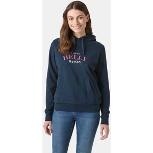 Helly Hansen Women's Core Graphic Hoodie Marinblå S White Lifestyle Stripe Aop VitS Helly Hansen Women's Core Graphic Hoodie Marinblå S White Lifestyle Stripe Aop VitS
