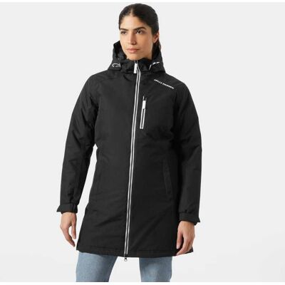 Helly Hansen Dam Long Belfast Vinterjacka Med Isolering Svart M Black SvartM Helly Hansen Dam Long Belfast Vinterjacka Med Isolering Svart M Black SvartM