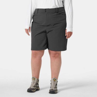 Helly Hansen Dam Brona Softshell Plus Shorts - Grå - Shorts Helly Hansen Dam Brona Softshell Plus Shorts - Grå - Shorts