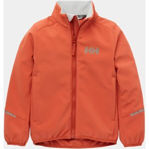 Helly Hansen Kids' Marka Softshell Jacka Röd 110/5 Pebble Beige110/5