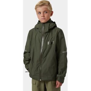 Helly Hansen Juniors' Loen Regnjacka Grön 152/12 Lav Green Grön152/12