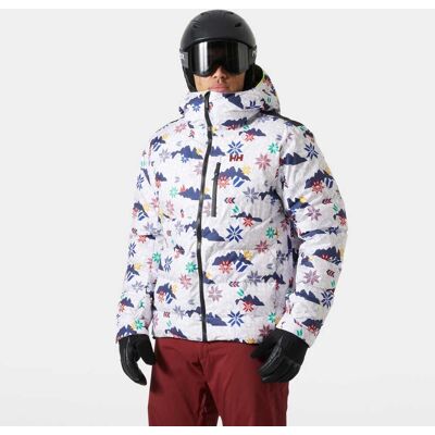 Helly Hansen Herr Kvitfjell Race Fodrad Skidjacka Vit S Mars Red RödS Helly Hansen Herr Kvitfjell Race Fodrad Skidjacka Vit S Mars Red RödS