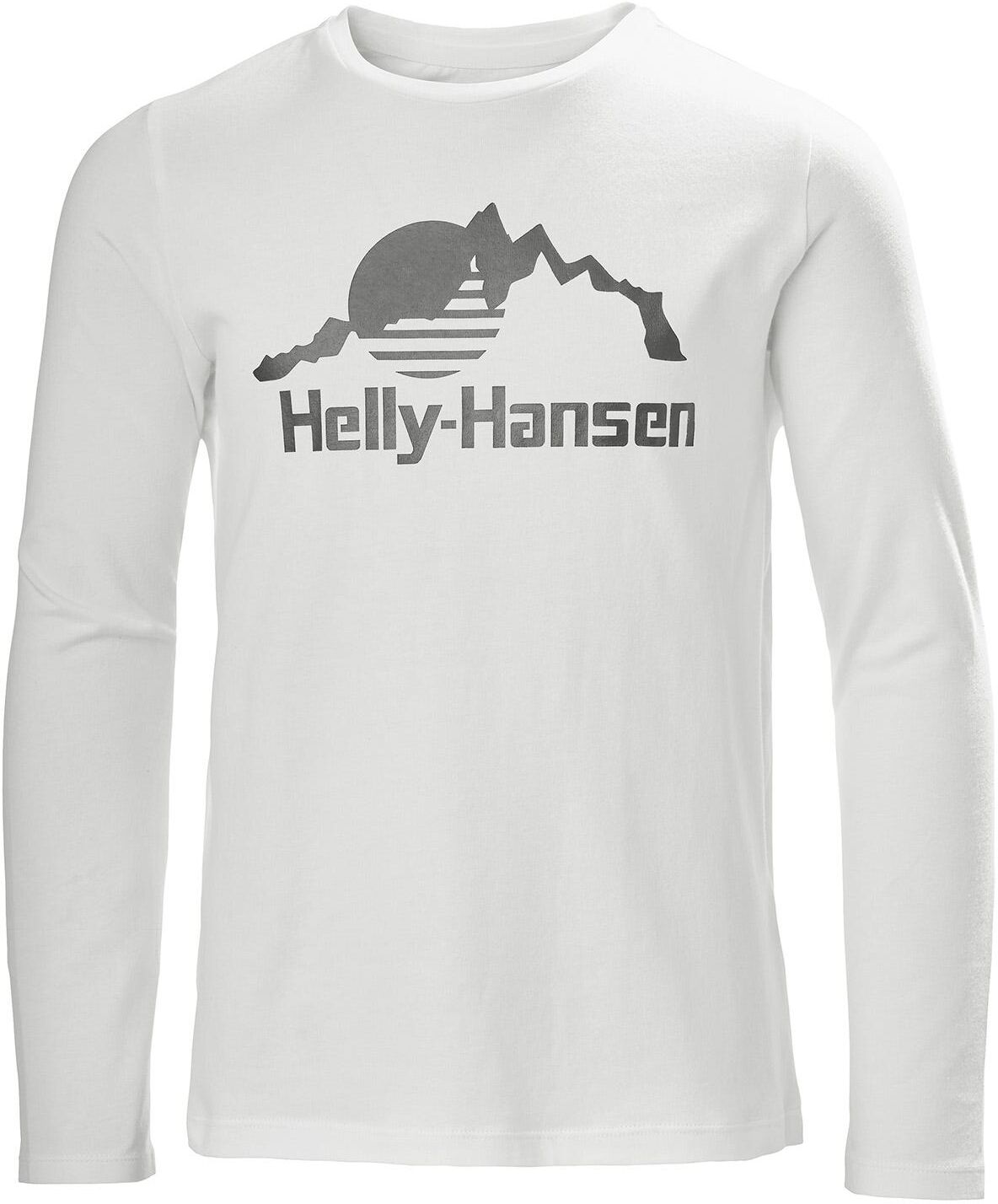 Helly Hansen Jr Graphic Ls Tshirt 140/10 White