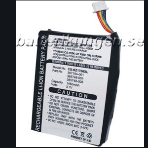 HP Batteri till iPAQ RZ1700 mfl - 1.450 mAh