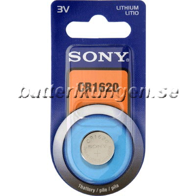 Sony 1 st Sony CR1620 batteri