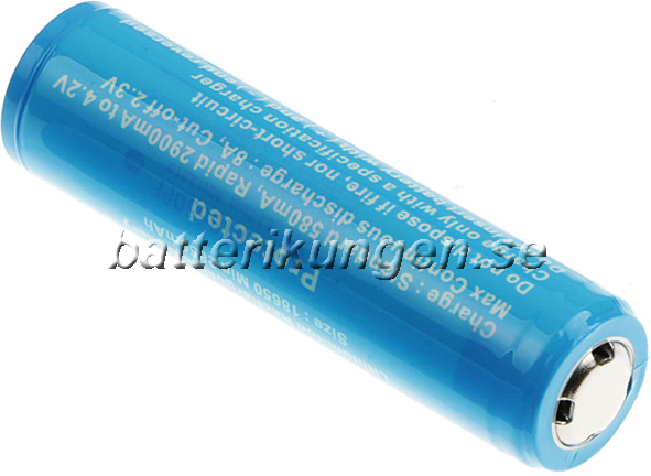 18650 - 2.900 mAh - Integrerad Skyddskrets