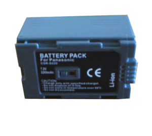 Panasonic Batteri till Panasonic som ersätter CGR-D220 Panasonic Batteri till Panasonic som ersätter CGR-D220