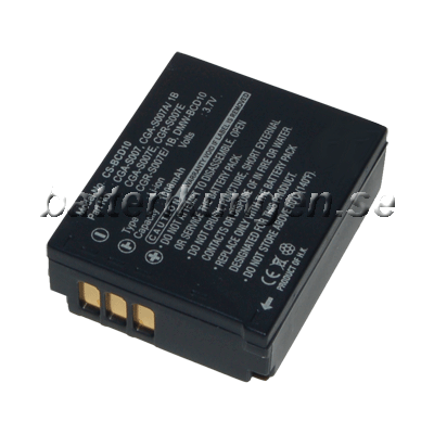 Panasonic Batteri till Panasonic - CGA-S007 mfl Panasonic Batteri till Panasonic - CGA-S007 mfl