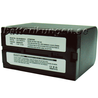 Panasonic Batteri till Panasonic - VW-VBD815 Panasonic Batteri till Panasonic - VW-VBD815