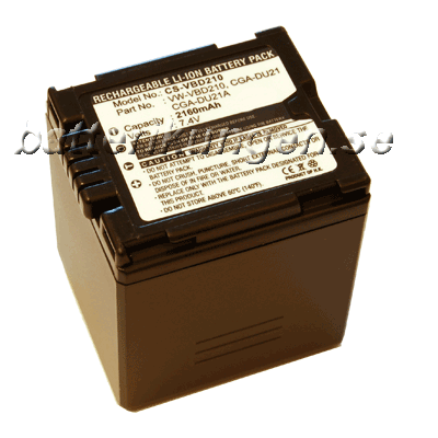 Panasonic Batteri till Panasonic - CGA-DU21 mfl Panasonic Batteri till Panasonic - CGA-DU21 mfl