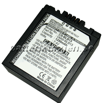 Panasonic Batteri till Panasonic som ersätter DMW-BLB13 Panasonic Batteri till Panasonic som ersätter DMW-BLB13