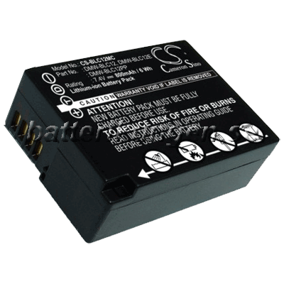 Panasonic Batteri till Panasonic som ersätter DMW-BLC12 mfl Panasonic Batteri till Panasonic som ersätter DMW-BLC12 mfl