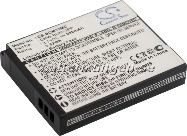 Panasonic Batteri till Panasonic som ersätter DMW-BCM13 mfl Panasonic Batteri till Panasonic som ersätter DMW-BCM13 mfl
