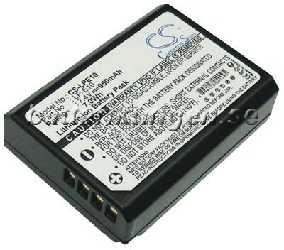 Canon Batteri till Canon som ersätter LP-E10 Canon Batteri till Canon som ersätter LP-E10