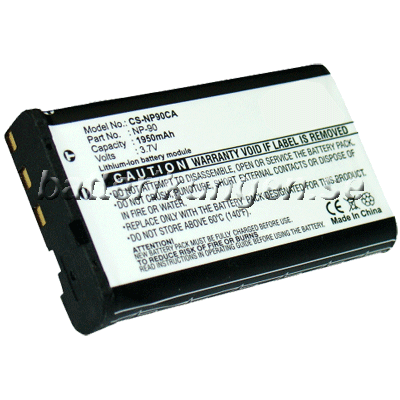 Casio Batteri till Casio som ersätter NP-90 Casio Batteri till Casio som ersätter NP-90