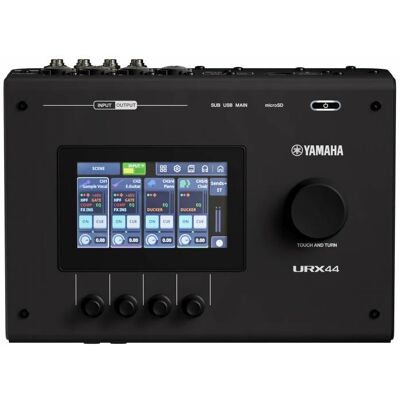 Yamaha Urx44 Black Audio Interface Yamaha Urx44 Black Audio Interface