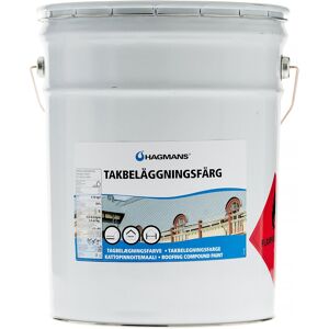 Hagmans Takbeläggningsfärg svart, 20 kg