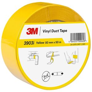 3M Vinylvävtejp 3903i, gul, 50 mm x 50 m