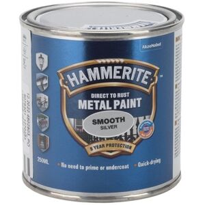 Hammerite Hammarlack slät blank silver, 250 ml