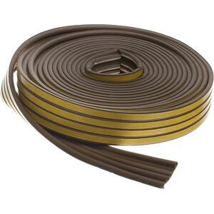 Tesa Tätningslist, P-list EPDM, brun, 9 mm, 25 m