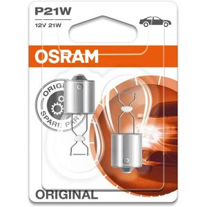 Osram Glödlampa P21W 12V, 2-pack