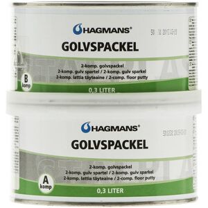 Hagmans Golvspackel, 0,6 lit