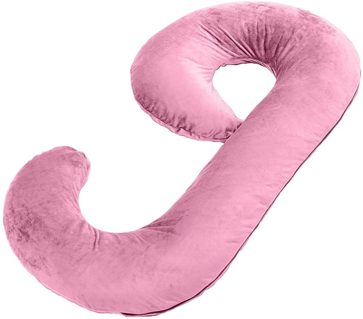 Kroppskudde Gravidkudde Estelle Rosa Velour Kroppskudde Gravidkudde Estelle Rosa Velour
