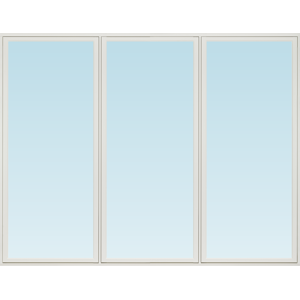 Lingbo Kulturfönster Lk Sidohängt Fönster Utåtgående 2680x2080mm 3-Luft, Insida Trä Utsida Trä, 2+1 Glas  (27x21)