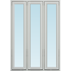 Svenska Fönster Sf Vridfönster  1180x1680mm 3-Luft, Insida Trä Utsida Trä, 3-Glas  (12x17)