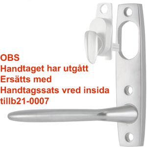 Svenska Fönster Reservdelar Rh03-0047 Handtag, Obs Handtaget Har Utgått Se Produktinformation För Alternativ