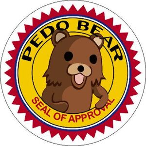 Pedobear Klistermärke