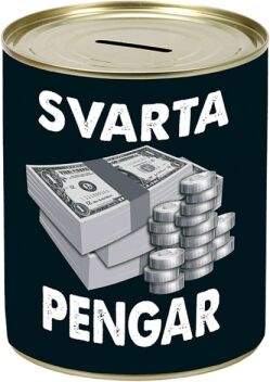 Sparbössa Svarta pengar