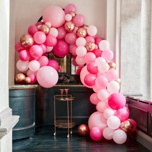 Ballonggirlang Exklusiv Rosa