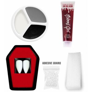 Vampyr make up set med tänder