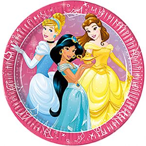 Tallrikar Disneyprinsessor