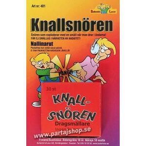 Knallsnöre, dragsmällare