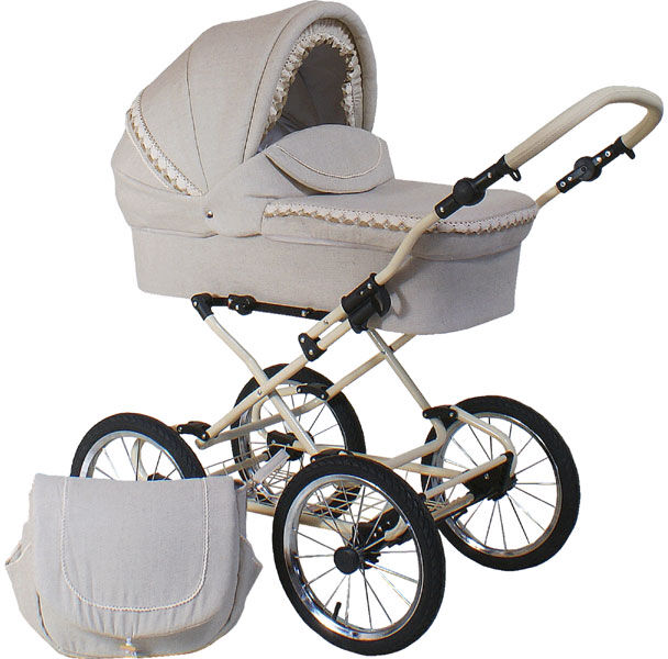 Belletti Duo 3 in 1 barnvagn - Beige