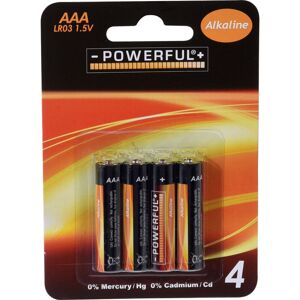 Övrigt Batterier Aaa 1.5v - 4-Pack