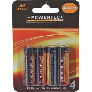 Övrigt Batterier Aa 1.5v - 4-Pack