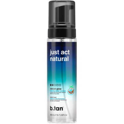 B.tan Just Act Natural Självbrännande Vatten i Skum - Självbrunare B.tan Just Act Natural Självbrännande Vatten i Skum - Självbrunare