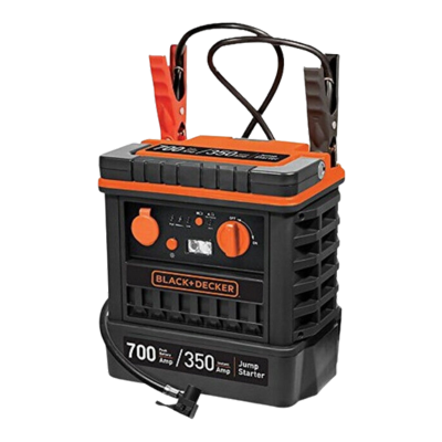 Black & Decker JS700TKCB Bärbar startkabbel och kompressor Black & Decker JS700TKCB Bärbar startkabbel och kompressor
