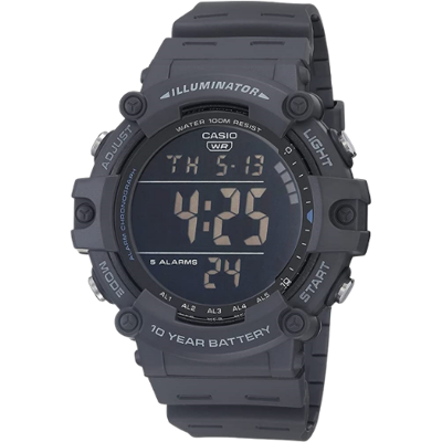 Casio Classic AE-1500WH-8BV Digital Sportklocka för Män - Grå & Svart Casio Classic AE-1500WH-8BV Digital Sportklocka för Män - Grå & Svart
