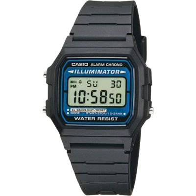 Casio Classic Illuminator F-105W-1AWYEF Digital Klocka - Svart Casio Classic Illuminator F-105W-1AWYEF Digital Klocka - Svart