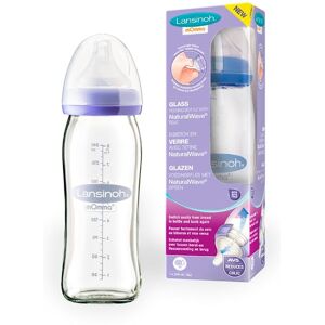 Lansinoh Glasbabyflaska - NaturalWave 240ml Lansinoh Glasbabyflaska - NaturalWave 240ml