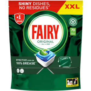 Fairy Febreze Allt-i-ett disktabletter - 70 tabletter Fairy Febreze Allt-i-ett disktabletter - 70 tabletter