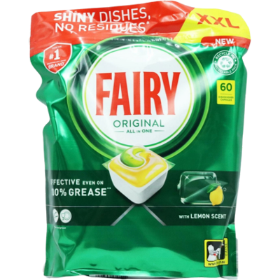 Fairy Original All-In-One Diskmaskinstabletter – 60 st Fairy Original All-In-One Diskmaskinstabletter – 60 st