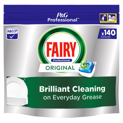 Fairy Professional Original All-in-One Dishwasher Tablets – 140 pcs Fairy Professional Original All-in-One Dishwasher Tablets – 140 pcs