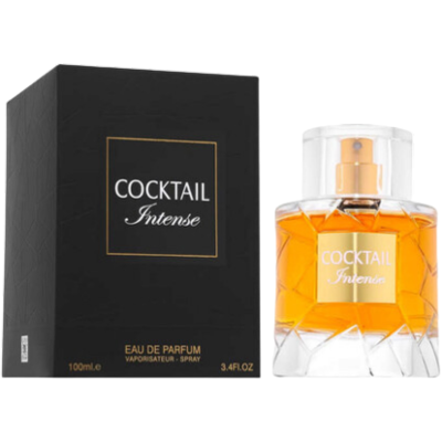 Fragrance World Cocktail Intense Unisex Eau De Parfum – 100ml Fragrance World Cocktail Intense Unisex Eau De Parfum – 100ml